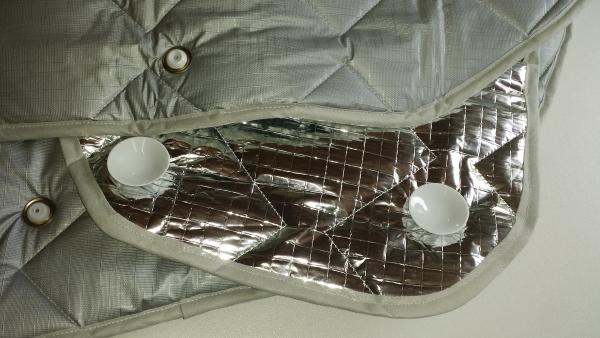 Detail Thermomatte Premium mit Saugnapf